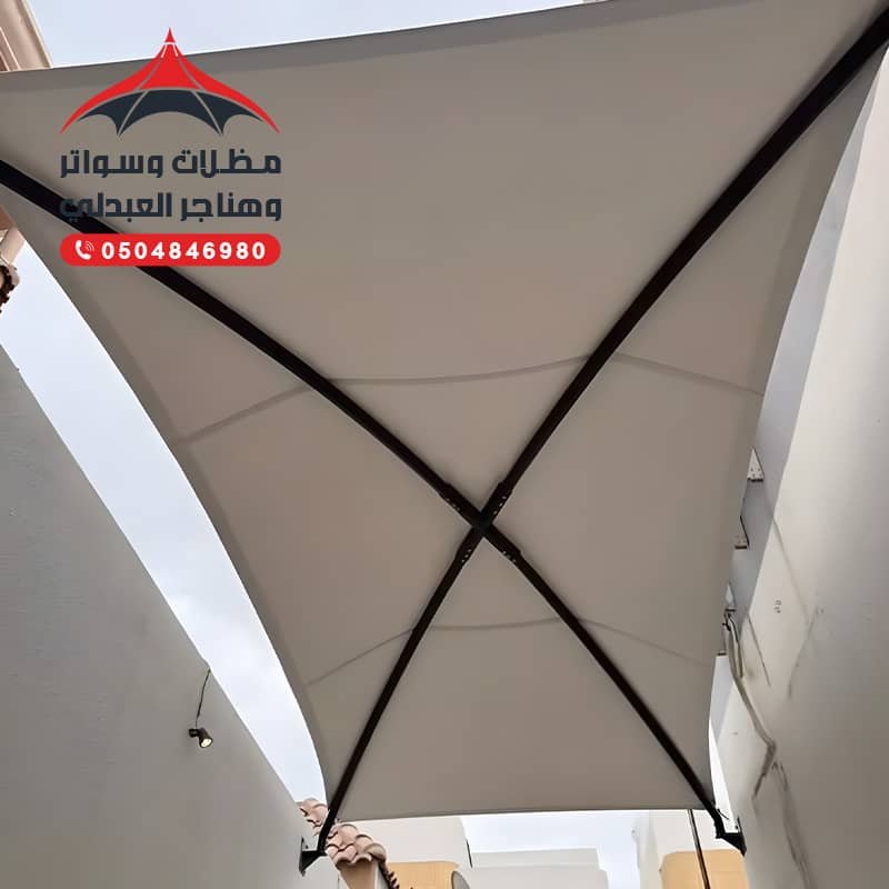 مظلات سيارات من مظلات وسواتر العبدلي